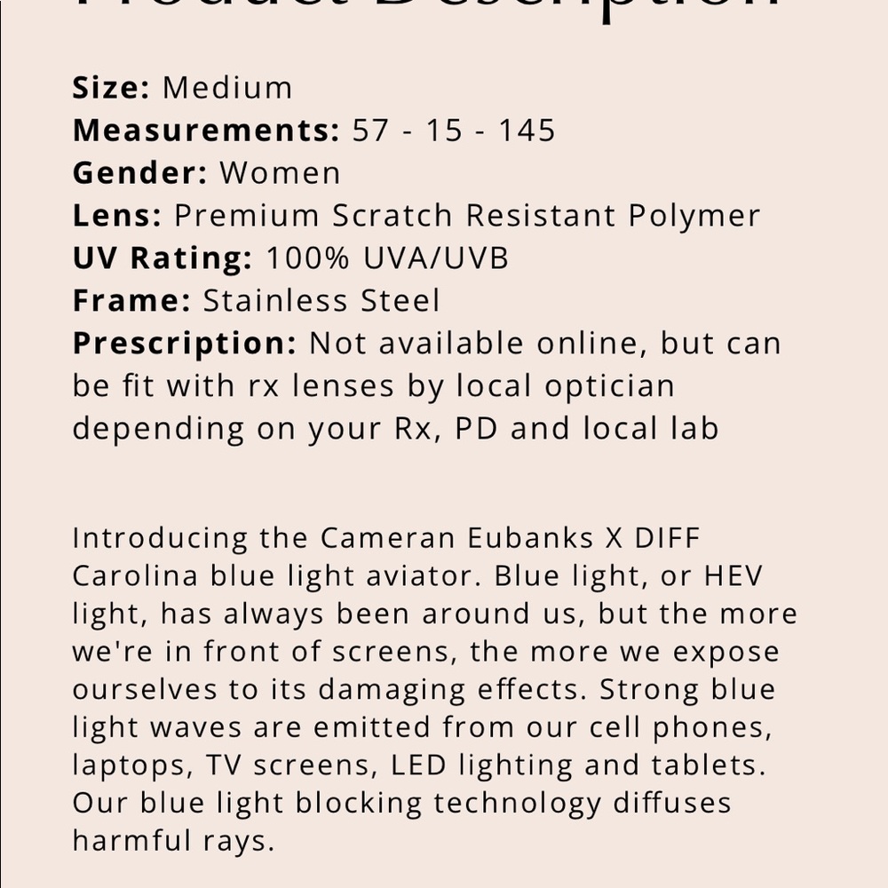 Diff Eyewear Blue Blockers In Carolina - image 6